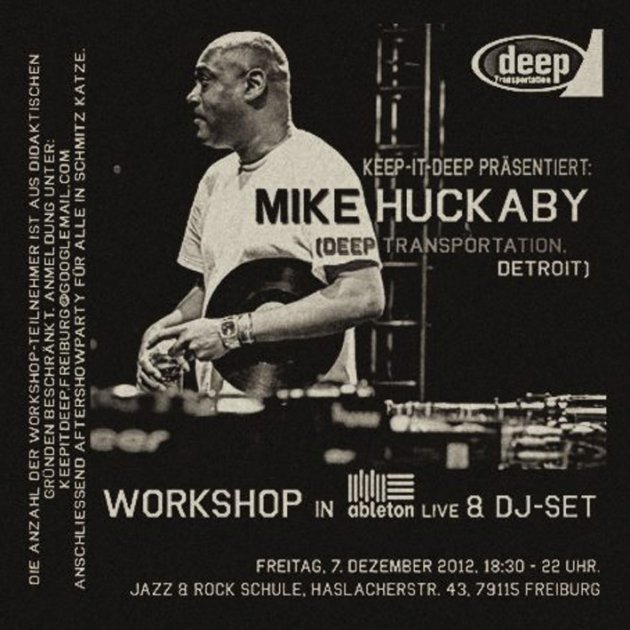 Ableton Live Workshop with Mike Huckaby
