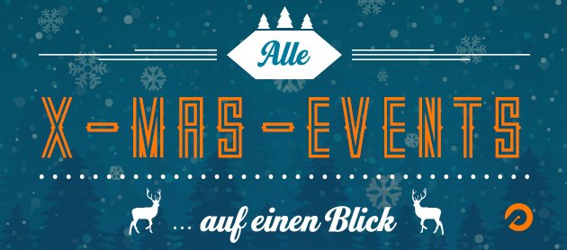 Alle X-Mas Events auf einen Blick, subculture